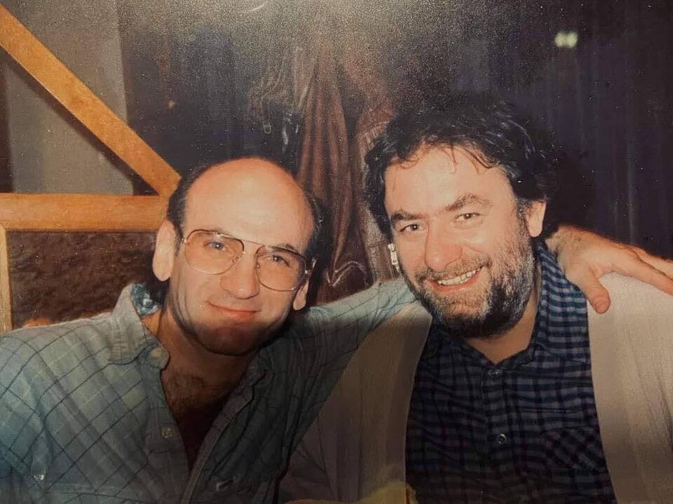 Dave Liebman (à gauche) et Harry Pepl, 1989.