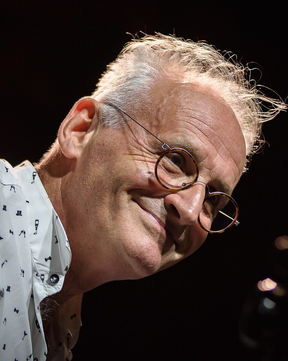 Krzesimir Dębski bei einem Konzert in Pruszków, Polen, 2019.